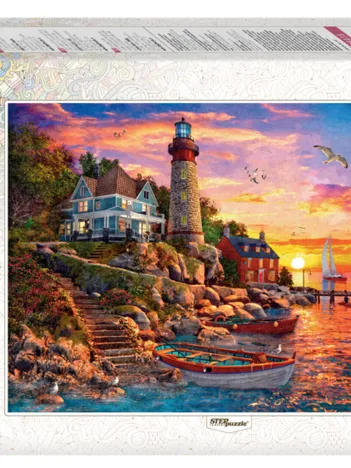 Produit Coucher de Soleil sur le Phare Image