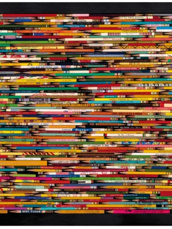 Produit Puzzle en Bois - Pencil Collage Image