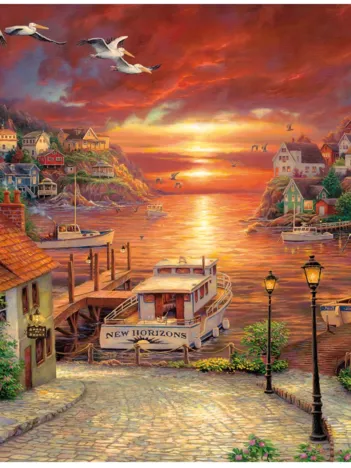 Produit Puzzle en Bois - Chuck Pinson - New Horizons Image