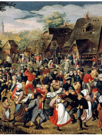 Produit Puzzle en Bois - Brueghel - The Village Festival Image