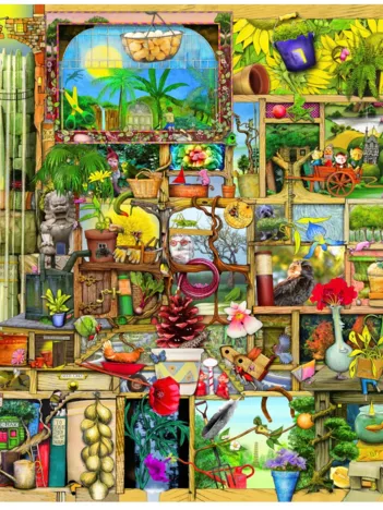 Produit Puzzle en Bois - Colin Thompson - The Gardeners Cupboard Image