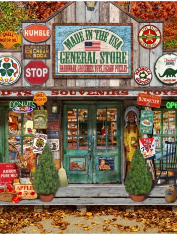 Produit Puzzle en Bois - General Store Image