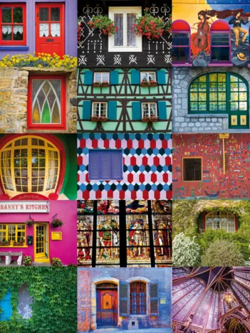 Produit Puzzle en Bois - Behind the Door Image