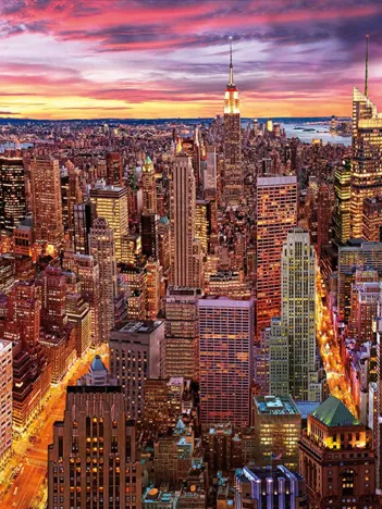 Produit Puzzle en Bois - Manhattan Skyline Image