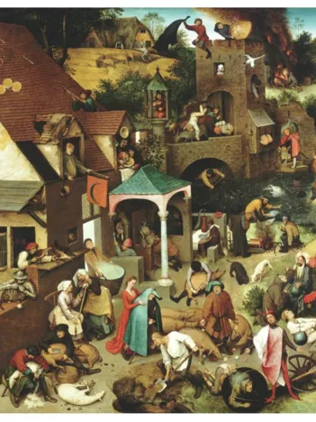 Produit Puzzle en Bois - Pieter Brueghel: Les Proverbes Flamands Image