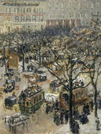 Produit Camille Pissarro : Boulevard des Italiens Soleil du Matin, 1897 Image