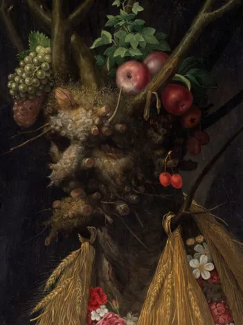 Produit Arcimboldo Giuseppe : Quatre Saisons en Une Tête, 1590 Image