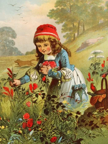 Produit Le Petit Chaperon Rouge, illustration par Carl Offterdinger Image