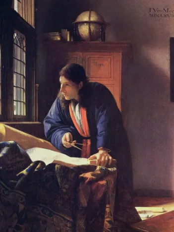 Produit Vermeer Johannes: Le Géographe, 1668-1669 Image