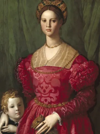 Produit Agnolo Bronzino : Jeune Femme et Son Petit Garçon, 1540 Image