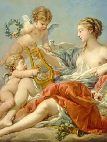 Produit François Boucher : Allégorie de la musique, 1764 Image