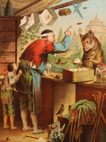 Produit Pièces XXL - Carl Offterdinger : Le Loup et les sept Chevreaux Image