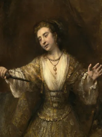 Produit Rembrandt : Lucretia, 1664 Image
