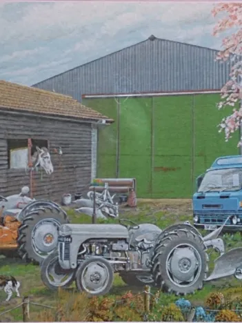 Produit Roy Didwell - Springtime Farmyard Image