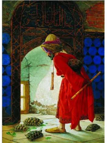 Produit Osman Hamdi Bey : Le Dresseur de Tortues Image