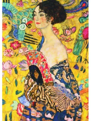 Produit Klimt Gustav : La Dame à l'Eventail Image