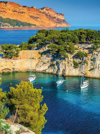 Produit La Calanque de Port-Pin, Marseille Image