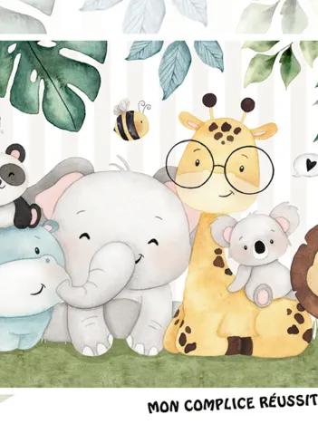 Produit Puzzle Cadre - Animaux Tout Doux Image