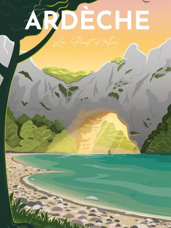 Produit Louis l'Affiche - Affiche de l'Ardèche Image