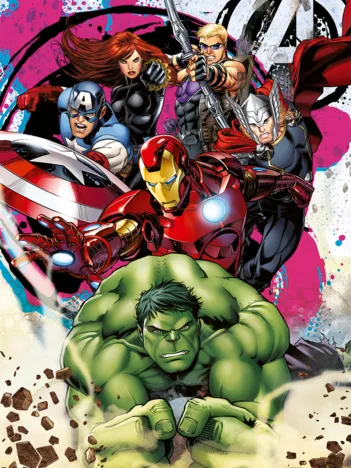 Produit Marvel Avengers - Les Avengers en Action Image