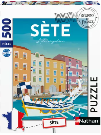 Produit Collection Régions de France - Affiche de Sète - Louis l'Affiche Image