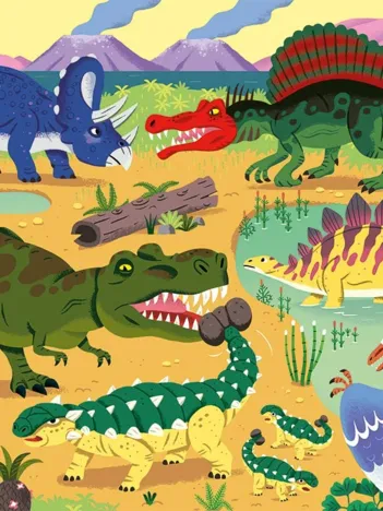 Produit Pièces XXL - Dinosaures Image