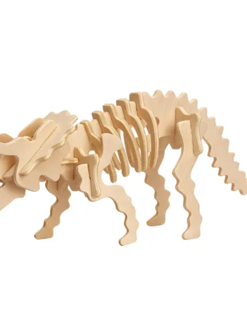 Produit Puzzle 3D en Bois - Triceratops Image
