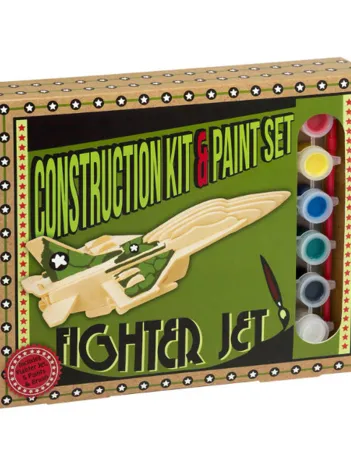 Produit Puzzle 3D en Bois + Peinture - Avion Image