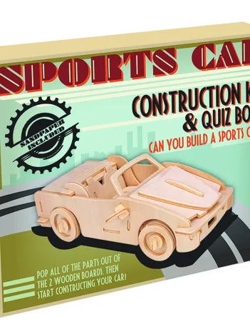 Produit Puzzle 3D en Bois - Voiture de Sport Image