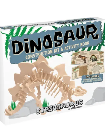 Produit Puzzle 3D en Bois - Stégosaure Image