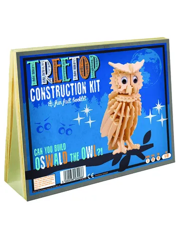 Produit Puzzle 3D en Bois - Oswald le Hibou Image