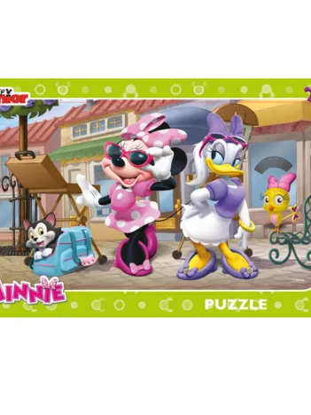 Produit Puzzle Cadre - Minnie à Montmartre Image