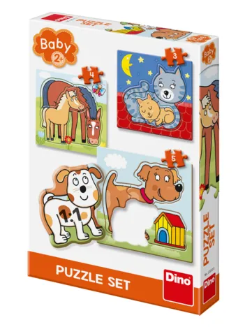 Produit 3 Puzzles - Animaux Image