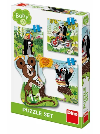 Produit 3 Baby Puzzles - La Petite Taupe Image