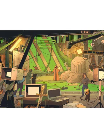 Produit Pièces XXL - Puzzle Trouvez les 10 Objets - Film Image