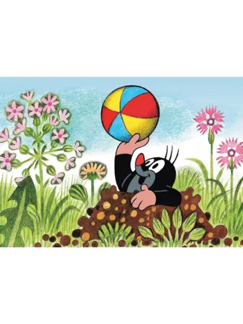 Produit Mini Puzzle - La Petite Taupe : Ballon Image