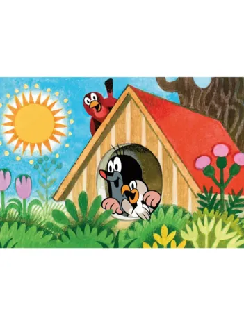 Produit Mini Puzzle - La Petite Taupe : Maisonnette Image