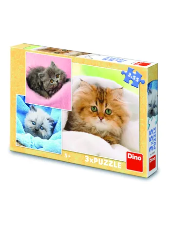 Produit 3 Puzzles - Mignons Chatons Image