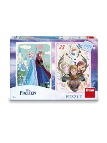 Produit 2 Puzzles - La Reine des Neiges : Anna & Elsa Image