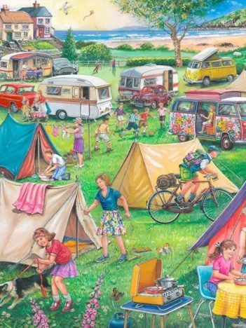 Produit Trouvez les 15 Différences No.10 - Camping Image