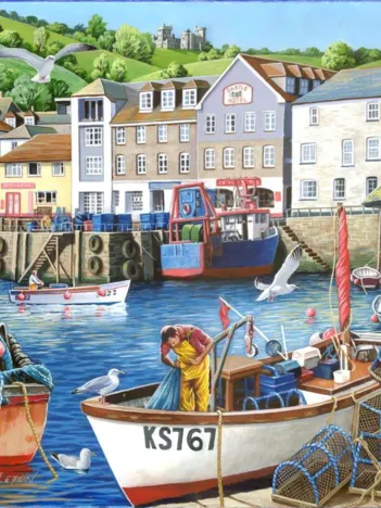 Produit Trouvez les 15 Différences No.12 - Busy Harbour Image