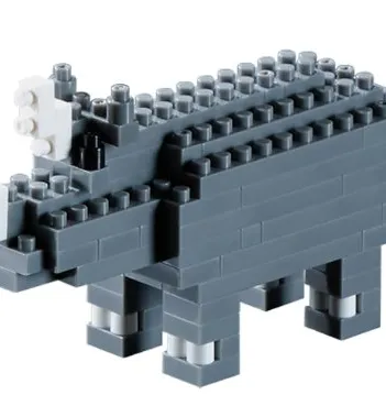 Produit Nano Puzzle 3D - Rhinocéros Image