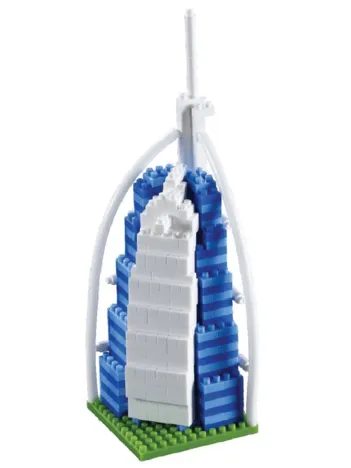 Produit Nano Puzzle 3D - Burj al Arab (Level 3) Image