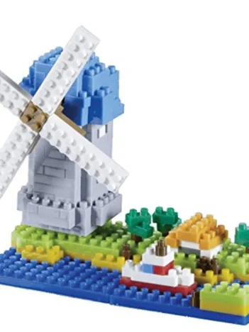 Produit Nano Puzzle 3D - Moulin à Vent (Level 3) Image