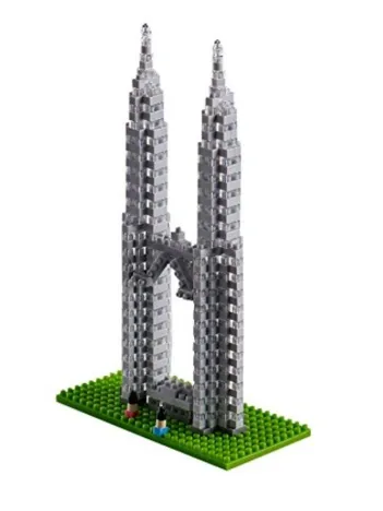 Produit Nano Puzzle 3D - Petronas Towers (Level 4) Image