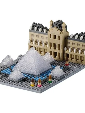 Produit Nano Puzzle 3D - Musée du Louvre (Level 3) Image