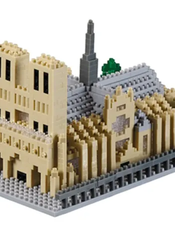 Produit Nano Puzzle 3D - Cathédrale Notre Dame de Paris (Level 5) Image