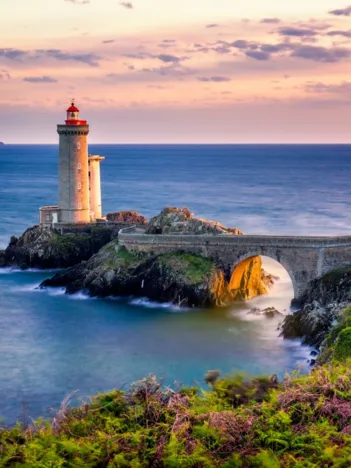 Produit Phare du Petit Minou, Bretagne, France Image