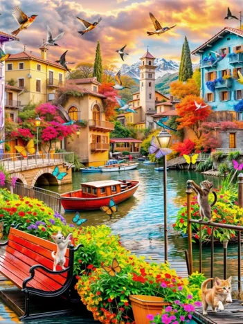 Produit Le Village sur le Canal Image