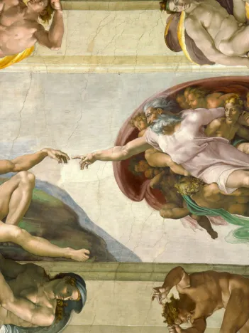 Produit Michel Ange - La Création d'Adam Image